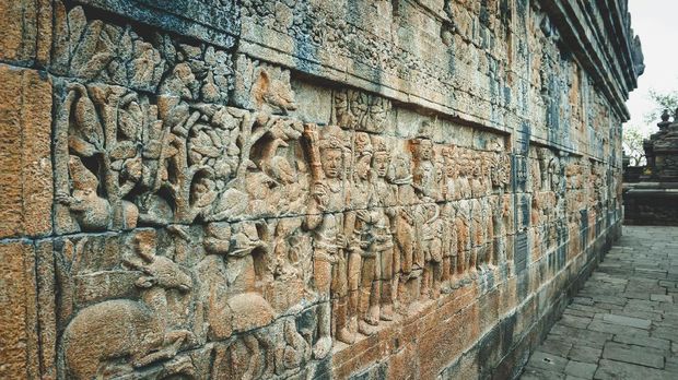 3 Levels of Borobudur Temple 