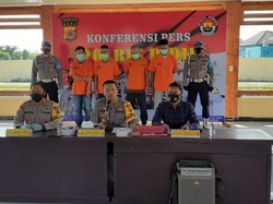 Begal Motor Buat Judi Online-Narkoba, 4 Pemuda di Aceh Ditangkap