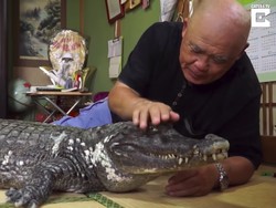 Nyali Gede! Keluarga di Jepang Tinggal Bareng Buaya Selama 39 Tahun