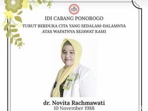 Dokter RS di Ponorogo Meninggal Positif COVID-19 Hamil Tujuh Bulan Dokter RS di Ponorogo Meninggal Positif COVID-19 Hamil Tujuh Bulan