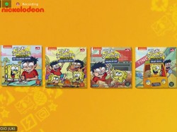 Keren! SpongeBob Makan Gado-gado dan Ketoprak di Komik Si Juki