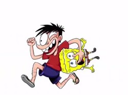 Si Juki Bertualang Bareng SpongeBob SquarePants, Kok Bisa?