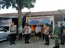 Kapolda Sulut Tinjau Tempat Logistik Pilkada di Minahasa Utara