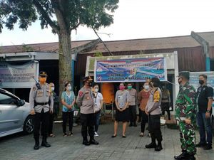 Kapolda Sulut Tinjau Tempat Logistik Pilkada di Minahasa Utara