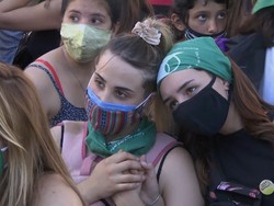 Kaum Hawa Argentina Tuntut Aborsi Dilegalkan