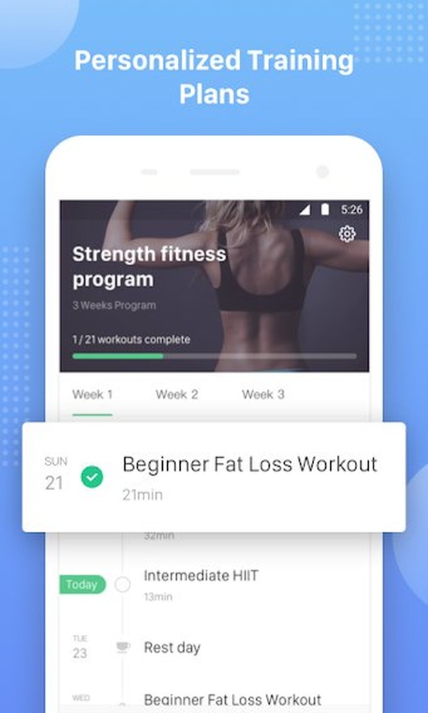 Keep Trainer - Workout Trainer & Fitness Coach/play.google.com Aplikasi Keep Trainer ini mudah digunakan dan akan membantu kamu tetap bugar dan sehat saat di rumah aja.