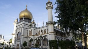 Begini Megahnya Masjid Sultan di Singapura