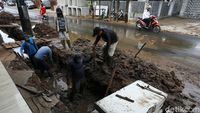 Masuk Musim Hujan, Saluran Air di Pinang Ranti Dibenahi