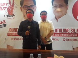 KPU Umumkan Joune-Kevin Menang Pilkada Minahasa Utara