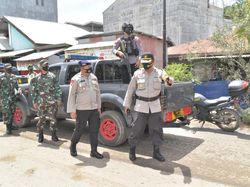Polres Jajaran Polda NTT Pastikan Warga Tak Berkerumun Usai Pencoblosan