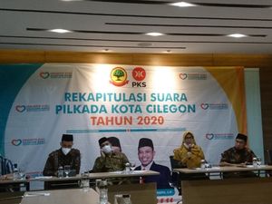 Real Count Internal PKS 100%, Helldy-Sanuji Unggul di Pilwalkot Cilegon