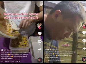 Salut! Wanita Ini Siapkan Bekal Makan Ayahnya yang Kerja Jadi Ojol