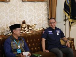 Silaturahmi Eddy Soeparno bersama Bupati Cianjur Terpilih