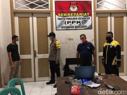 Suara Suara Pilbup Banyuwangi Dijaga Petugas Gabungan 24 Jam
