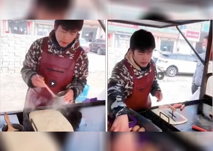 Wajahnya Seakan-Akan Jay Chou, Pedagang Martabak Telur Ini Tidak Mau Terkenal Penjual Martabak Telur Ini Tak Mau Terkenal Wajahnya Seakan-Akan Jay Chou, Pedagang Martabak Telur Ini Tidak Mau Terkenal