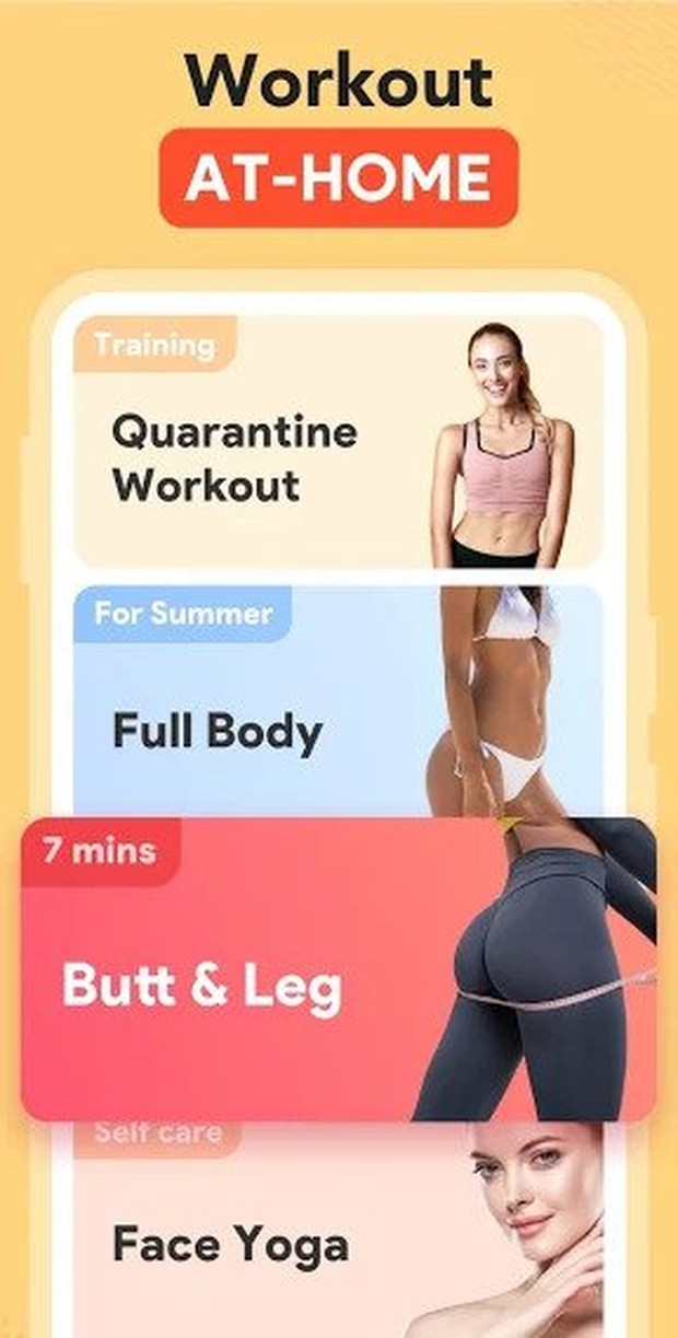 Woman Workout at Home/play.google.com Menjadi bugar hanya dengan bantuan aplikasi Woman Workout at Home, kamu akan dibuat berkeringat tujuh menit sehari