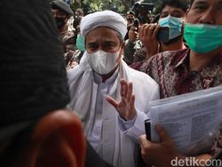 Vonis 8 Bulan Bui Habib Rizieq di Kasus Petamburan Dikuatkan PT Jakarta