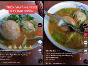 Netizen Ungkap Trik Makan Bakso Biar Nggak Bosan, Campur Bumbu Ini! Netizen Ungkap Trik Makan Bakso Biar Nggak Bosan, Campur Bumbu Ini!