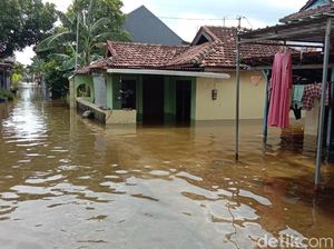 Potret Ratusan Rumah di Kudus Terendam Banjir