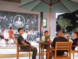 Sensasi Ngopi di Perbatasan Aruk-Malaysia ala Tasbara Coffe Shop