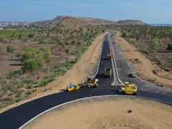 Sirkuit Mandalika Dilapisi Aspal Pertamina