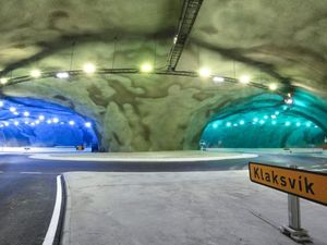 Terowongan Bawah Laut Cantik di Kepulauan Faroe