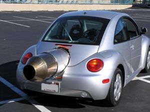 Pakai Mesin Jet, VW Kodok Ini Bisa Lompat ke Planet Lain