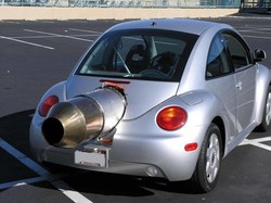 Pakai Mesin Jet, VW Kodok Ini Bisa Lompat ke Planet Lain