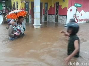Sungai Rejoso Meluap, 8 Desa di 3 Kecamatan Pasuruan Terendam Banjir