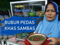 Eks TKW Berdikari Jual Bubur Pedas Khas Sambas