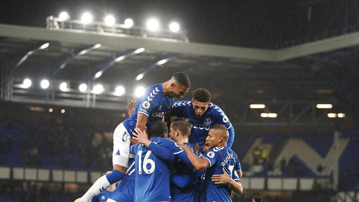 Everton akhirnya clean sheet lagi dan menang atas Chelsea (AP/Jon Super)