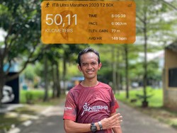 BNI-ITB Virtual Ultra Marathon Euforia Berbalut Protokol Kesehatan