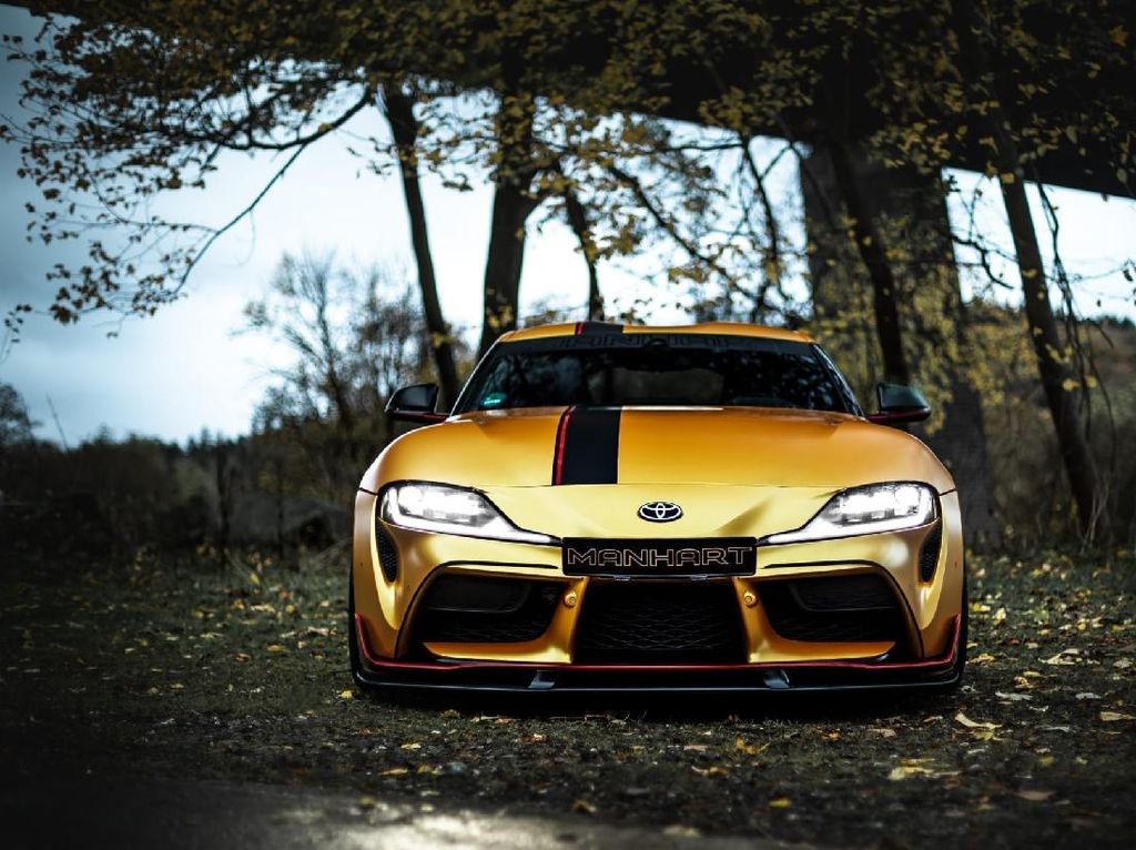 Potret Modifikasi Toyota Supra Garapan Manhart, Warnanya Gonjreng Banget Potret Modifikasi Toyota Supra Garapan Manhart, Warnanya Gonjreng Banget