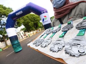 3.000 Runner Pertamina Eco Run Donasi Rp 2,95 M untuk Difabel