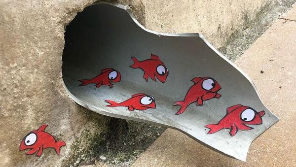 Aksi Vandalisme yang Super Kreatif