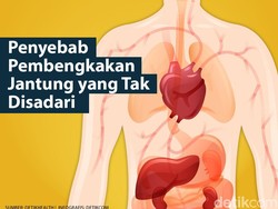 Penyebab Pembengkakan Jantung, Gejala, dan Cara Mengobatinya