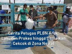Kisah Petugas PLBN Aruk: Terapkan Prokes-Damaikan Cekcok di Zona Netral