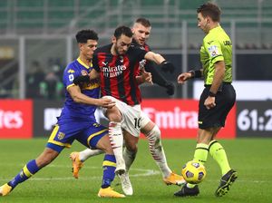 Diimbangi Parma, AC Milan Masih di Puncak
