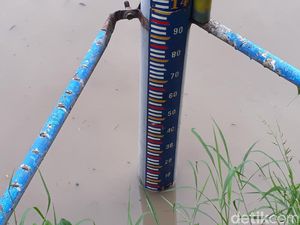 Debit Bengawan Solo di Bojonegoro Naik dan Masuk Level Siaga Hijau