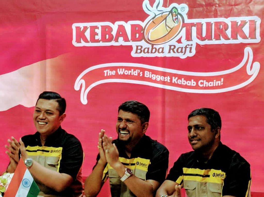 Top! Kebab Baba Rafi Buka Gerai di India