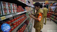Jelang Nataru, Sidak Makanan Gencar Dilakukan di Swalayan Jakarta