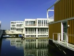 Keren Nih, Amsterdam Punya Perumahan Terapung Solusi Banjir