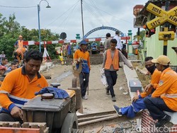 Perlintasan Tanpa Palang TKP Kecelakaan KA Vs Mobil Polisi Akhirnya Ditutup