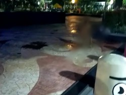 Viral Perempuan Telanjang Mandi di Alun-alun Kraksaan Probolinggo