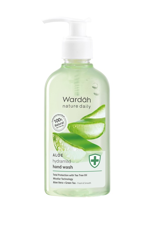 Wardah Nature Daily Aloe Hydramild Hand Wash/Dok.Wardah Wardah Nature Daily Aloe Hydramild Hand Wash/Dok.Wardah
