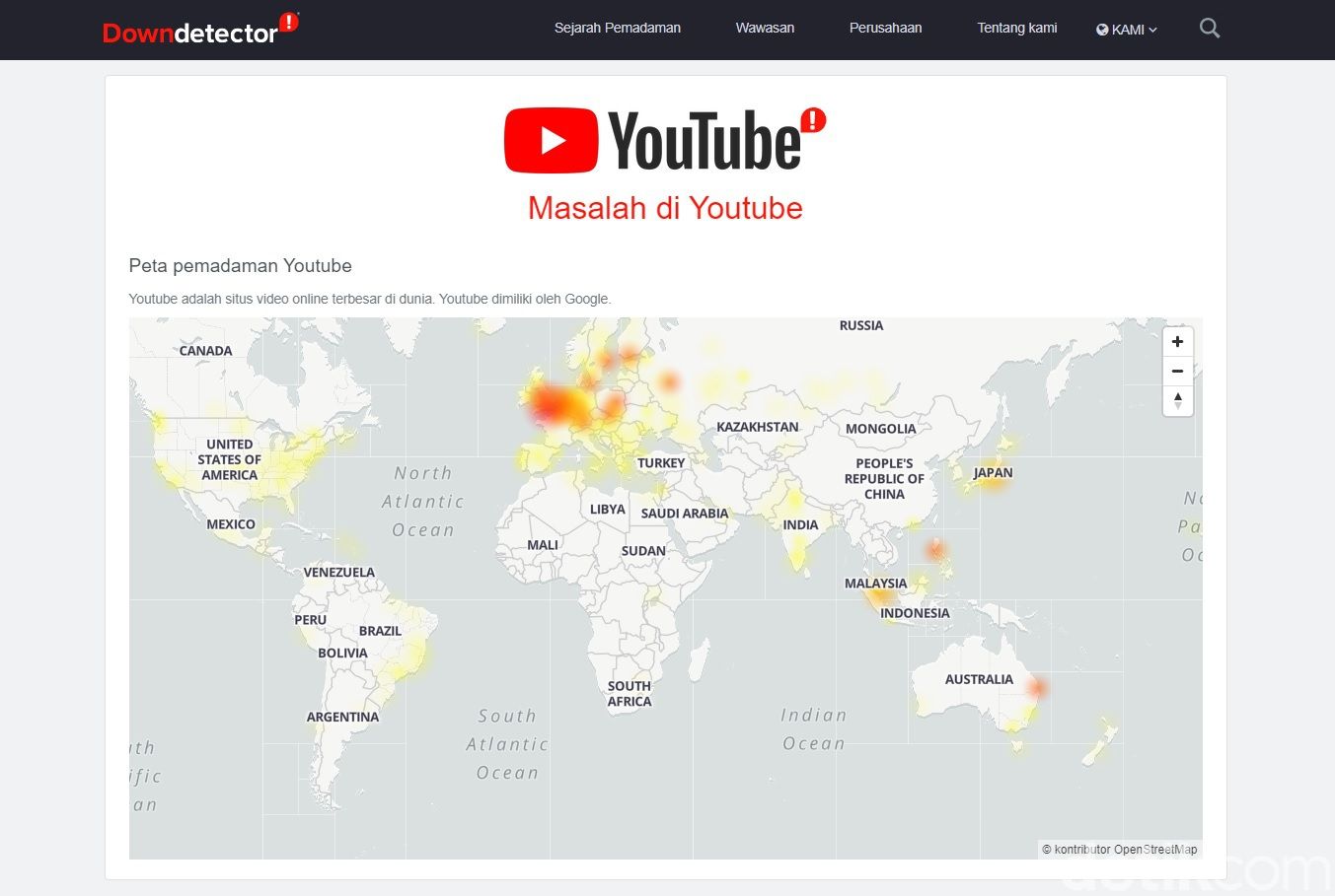 YouTube Down YouTube Down
