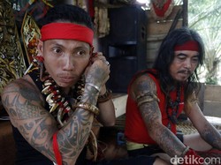Tato Dayak Aruk, Wujud Keindahan dan Filosofi Perjalanan