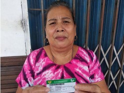 Ada JKN-KIS, Wanita Paruh Baya Ini Mengaku Tenang Hadapi Musibah