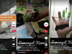 Viral Pria Buat Jari Palsu untuk Temannya, Kisahnya Bikin Haru