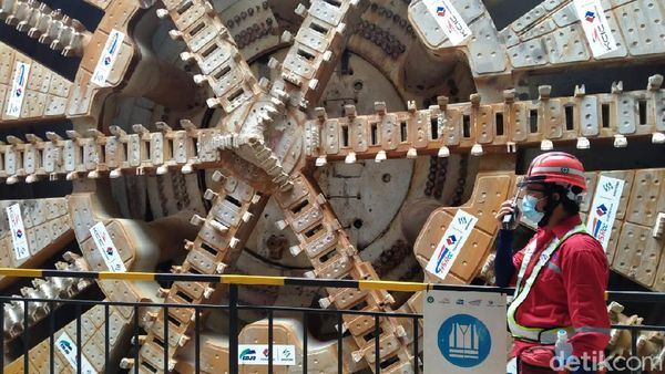 Foto: Terowongan Bawah Tanah Kereta Cepat JKT-BDG